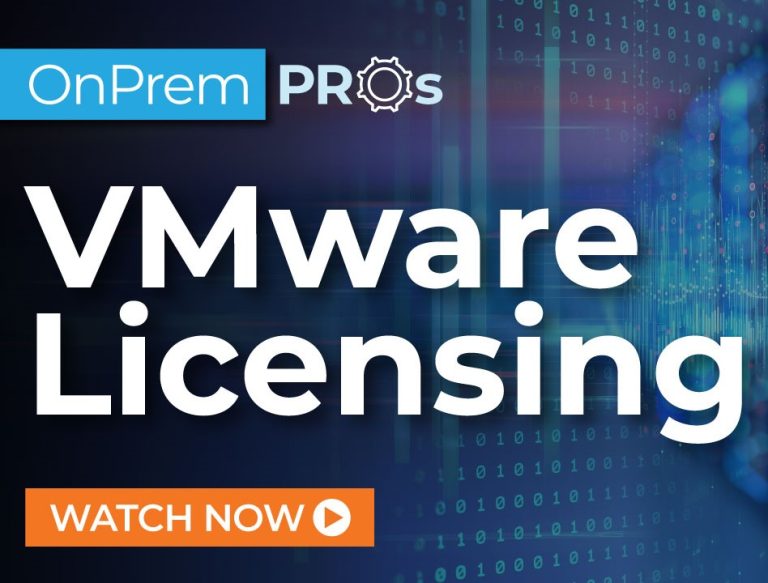 VMware’s New Licensing Models