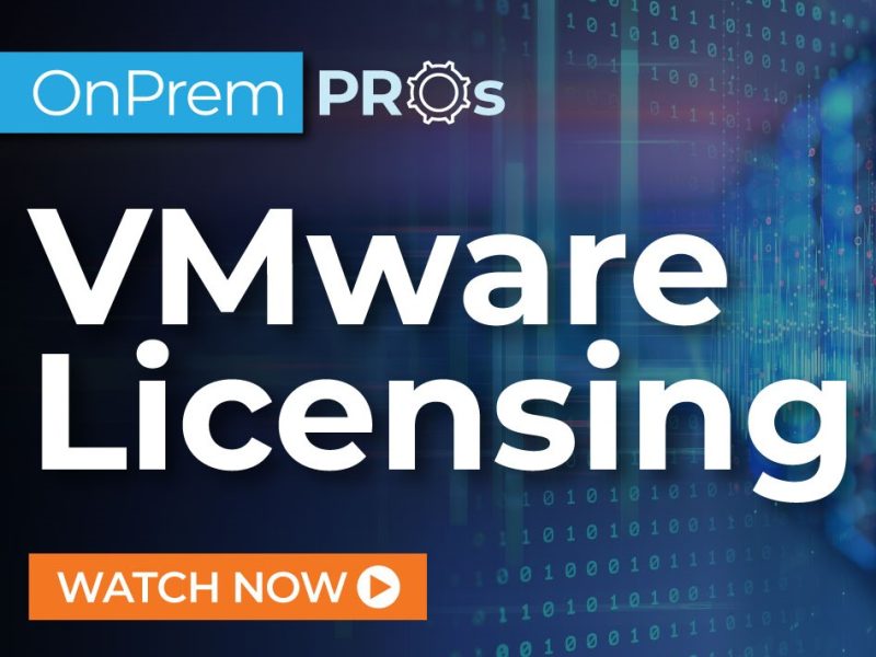 VMware’s New Licensing Models